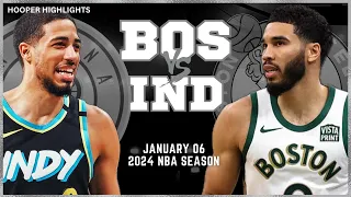 Boston Celtics vs Indiana Pacers Full Game Highlights | Jan 6 | 2024 NBA Season