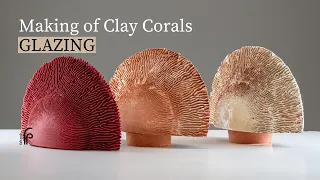 Crafting Clay Corals for Roe Restaurant | Glazing Process