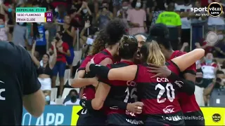 MILKA DÁ TOCO NO PÉ DE KASIELY - FLAMENGO E PRAIA CLUBE