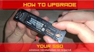 How to upgrade your SSD | Without reinstalling windows