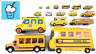 School Bus for children kids with tomica トミカ VooV ブーブ 変身 lego playmobil robocar hello kitty snoopy