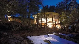 Pearlman Mountain Cabin by John Lautner Overview and Walkthrough