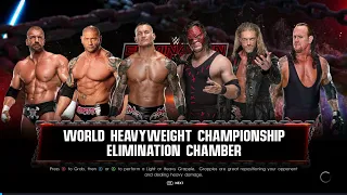 WWE 2K22 Elimination Chamber Match Gameplay