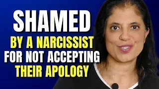 When narcissists shame you for not accepting their apology