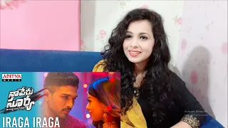 Iraga Iraga | Reaction | Naa Peru Surya Naa Illu India Songs | Allu Arjun | Anu Emannuel