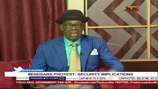 Lawrence Alobi, Former Commissioner of Police FCT on Security implications of#Endsars protest