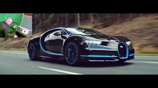 Русский Дед разгоняет Buggati Chiron