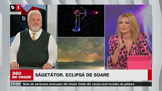 360 DE GRADE CU ALINA BĂDIC. HOROSCOP SĂPT. 7-13 APRILIE 2024. Invitat: Lucrețiu Tudoroiu. P3/3