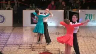 Moldovan Cristian & Cheteles Ariana - Slow Foxtrot - Romanian DanceSport Championship Bucharest 2010