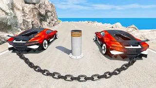 Satisfying Car Crashes #20 - Car Shredding Experiment, High Speed Jumps (BeamNG Drive)