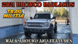 2021 Bronco Badlands Walk Around