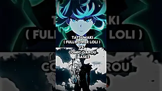 tatsumaki vs garou #shorts #animeedits #animeshorts