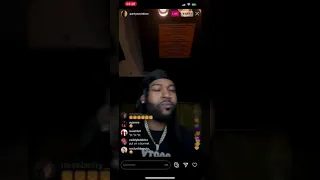PARTYNEXTDOOR playing unreleased music ON LIVE