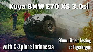 Off-Roader:: Kuya X5 3.0si 30mm lift kit testing at Pagedangan with X-Xplore Indonesia