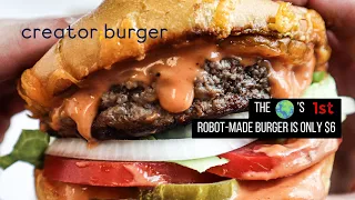 This Robot-made Burger is only $6. And it's 🔥🔥🔥