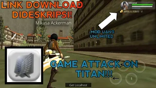 GAME ATTACK ON TITAN 80 MB-AN SAJA!!!