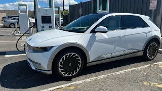 Hyundai Ioniq 5 350kw DC fast charge curve testing!