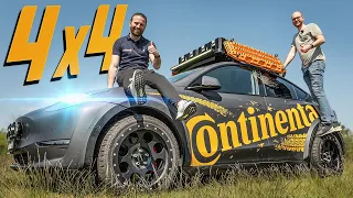 Tuning für Tesla - Das perfekte OFFROAD Elektroauto? Tesla Model Y 4x4