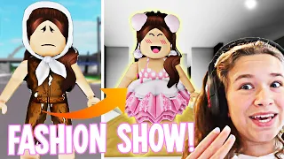 POOR GIRL WON THE BEAUTY PAGEANT!! **BROOKHAVEN ROLEPLAY** | JKREW GAMING