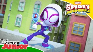 Zaginiona hulajnoga | Spidey i super-kumple | Disney Junior Polska