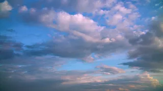 Небо [футаж] [Лето День Яркие облака] 4k