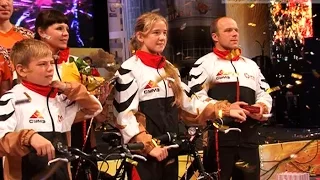Семья из Ревды победила в спортивном шоу УГМК