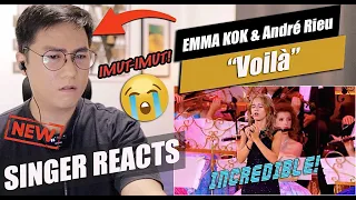 15 Year Old Emma Kok Sings Voilà – André Rieu, Maastricht 2023 (official video) | SINGER REACTION