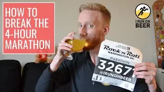 5 Tips to Run a Sub 4 Hour Marathon