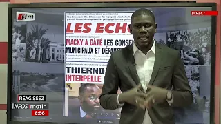 Yenekay yi ak Cheikh Diop - Infos matin du 07 Mai 2024