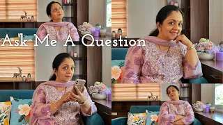 Ask me a question | Sindhu Krishna