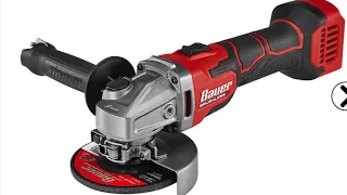 Unboxing BAUER20V Brushless Cordless 4-1/2 in. Slide Switch Angle Grinder #harborfreighttools