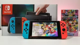 Finally got a NINTENDO SWITCH! | Unboxing, Setup, and First Gameplay