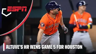 Jose Altuve hits go-ahead 3-run HR in 9th to give Astros Game 5 win | MLB on ESPN