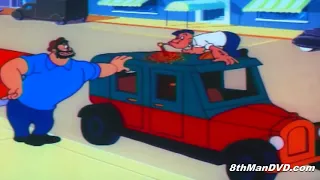 POPEYE THE SAILOR MAN  Taxi Turvy 1954 Remastered HD 1080p