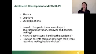 Understanding Adolescent Behaviors and Attitudes to Help Fight COVID