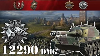 World of Tanks / Ru 251 .. 12290 Spot Dmg