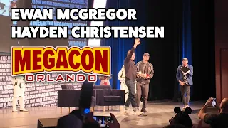Ewan McGregor & Hayden Christensen Interview Jedi Double Feature MEGACON