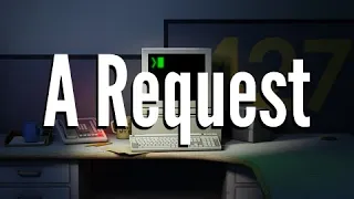 The Narrator from The Stanley Parable has a request
