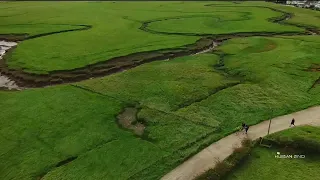 Grune point Silloth #silloth #grunepoint #hubsan #dronevideo #zino #drone