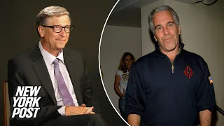 Bill Gates squirms, fiddles with ring finger when asked about ties to Jeffrey Epstein |New York Post