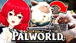 【 PALWORLD 】I Can't Wait To Give My Cute Pokemon Some GUNS! & Capture Humans!| 🔴LIVE VTuber Gameplay