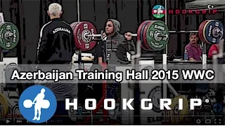 Team Azerbaijan - 2015 WWC Training Hall (Nov 17)