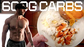My 600g Carb Refeed Day | 15 Days Out From Bodybuilding Show
