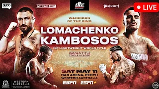 Lomachenko vs. Kambosos | LIVE STREAM | BOXING Fight Companion | Top Rank Boxing ESPN+ | AUSTRALIA