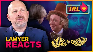Lawyer Reacts to Willy Wonka’s Crimes | Fandom IRL