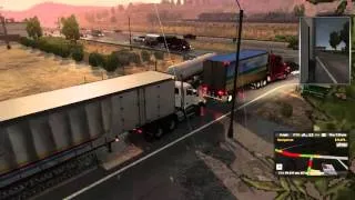 American Truck Simulator - bug/ Crazy Intersection?Never ending car spawn...