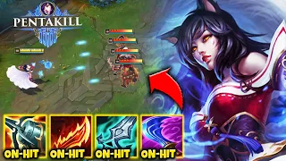 FULL ON-HIT AHRI IS THE FUTURE AND THIS VIDEO PROVES IT (26 KILLS, PENTAKILL!)