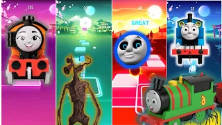 James Thomas vs Siren Head vs Thomas Green vs Thomas the Train Tiles EDM Ruh