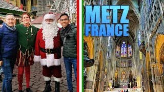 Metz, France Christmas 2022 | The Planet V [4K 25 FPS]