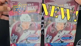 Opening 2 Hobby Boxes of 20-21 Upper Deck Extended Series Hockey Hobby